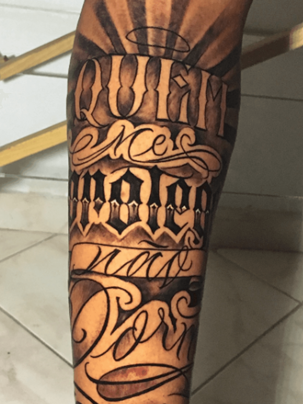 LETTERING tattoo